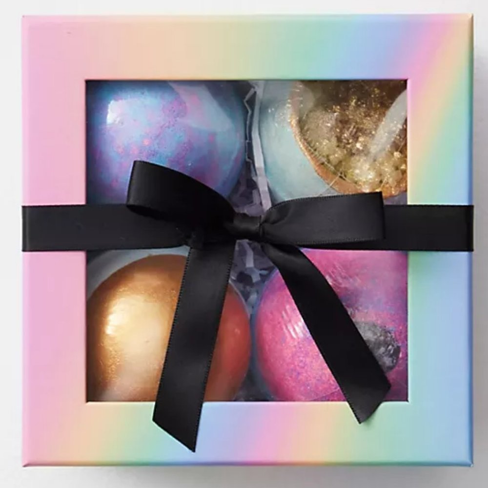 NIB Miss Patisserie 4- Piece Great Ball of Fizz Bath Gift Set